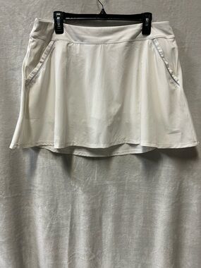 Under Armour White Women’s Tennis/Pickleball/Golf Active Skirt with Pockets